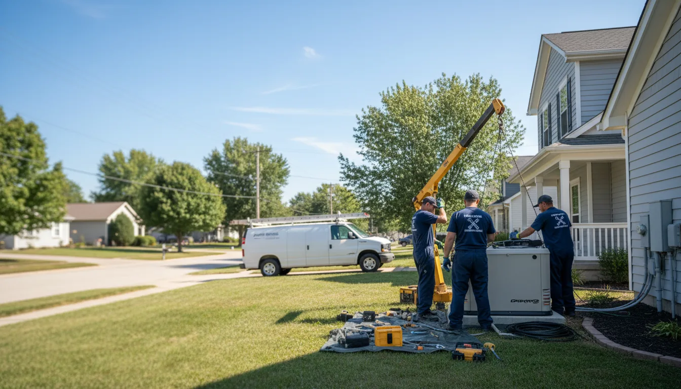 Generator Installation in Elbing, KS near me